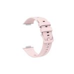 Fogy Watch Fit 2 ile Uyumlu Silikon Kordon Yumuşak Ve Pürüzsüz Klasik (Saat Değildir), Pembe