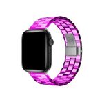 Fogy Watch Nike 44mm ile Uyumlu Sert Transparan Premium Kordon+Kasa Koruma, Pembe