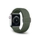 Fogy Watch T500 Ultra 3 4 5 6 7 8 9 Se 42 44 45 49 Mm ile Uyumlu Kordon Örgü Tokalı Kordon, Koyu Yeşil