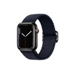 Fogy Watch T500 Ultra 3 4 5 6 7 8 9 Se 42 44 45 49 Mm ile Uyumlu Kordon Örgü Tokalı Kordon, Midnight