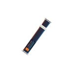 Fogy Watch Ultra 9 8 7 6 5 4 3 Serisi 42-44-45-49mm ile Uyumlu Trail Loop Esnek Spor Kordon, Mavi-Turuncu