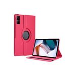 Fogy Xiaomi Redmi Pad 6gb 128gb 10.6"ile Uyumlu 360 Dönebilen Standlı Kapaklı Tablet Kılıfı, Pembe