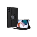 Fogy Xiaomi Redmi Pad 6gb 128gb 10.6"ile Uyumlu 360 Dönebilen Standlı Kapaklı Tablet Kılıfı, Siyah