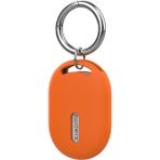 Fogy Xiaomi Tag Takip Cihazı Uyumlu Silikon Koruyucu Kılıf Anahtarlık - Turuncu