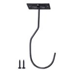 FokCalgary Karşı muz askısı altında, kabine muz kancası altında,Üzüm için katlanabilir metal kaleci tutucu - Muzları tazelenmiş tutar, üzüm, greyfurtlar, soğan, avokado için mutfak gereç muz rafı