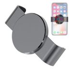 FokCalgary Manyetik telefon kelepçesi, araç montajı için, metal telefon kelepçesi, güçlü manyetik montaj klipsi, mıknatıslı araç tutucu, cep telefonu, manyetik plaka, için uyumlu, için