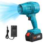 FokCalgary Sprey Kuru Blower, Türbin Püskürtme Fanı - El Akülü Türbin Hava Üfleyici - 200 Mph Basınçlı Hava Silgi, Otomotiv İçi, Ev Aletleri İçin Taşınabilir Sprey Kuru Üfleyici Fan