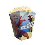 FOKUL Spider Man Örümcek Adam Mısır Kutusu 8 Adet Doğum Günü Konsept