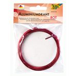 Folia 79620 Aluminyum 5 m Kırmızı Tel