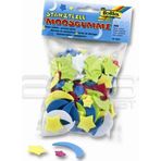 Folia No:2357 Ay Yıldızlı 200 Adet Şekilli Eva