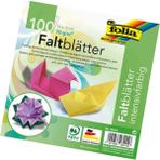Folia Origami Kağıdı 70 Gr. 15X15 Cm. 10 Renk 100'LÜ Paket