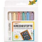 Folia Tebeşir Kalem Seti Basic Renkler 6lı Set