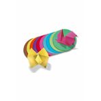 Folia Yuvarlak Origami Kağıdı 10 Renk 500 Adet 15 cm. Çap