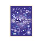 Folix A3 Mavi Milimetrik Blok