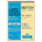 Folix Sketchbook Cappadocia B3 150 gr Ivory 34,5x49,5 cm 25 Yaprak Spiralli Defter