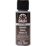FolkArt Çeşitli Renklerde Emaye Cam ve Seramik Boya (2 oz), 4013, Kahve Çekirdeği