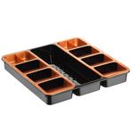 Follow Me 116906 Siyah-Bakır Smart Organizer 3'lü Kaşıklık