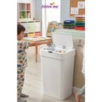 Follow Me Sensörlü Çöp Kovası 50LT Beyaz - 50 lt