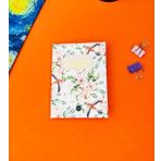 Follow Your Dreams Çiçek Tasarımlı Sert Kapaklı Mini Defter