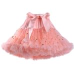 FOLOBE Anne ve Kız Kıyafet Prenses Tütü Etek Ebeveyn-Çocuk Kıyafetleri Kız Dans Karnaval Kostümleri, D-j, 4XL/Adults