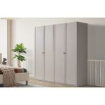 Folt Beige 4 Kapılı Gardırop - Bej