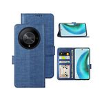 Foluu Honor Magic6 Lite için Cüzdan Kılıfı, Kapak Kılıfı Kart Kılıfı Kanvas Kapaklı/Folyo Yumuşak TPU Tampon Destek Çubuğu ile Ultra İnce Güçlü Manyetik Kapatma Honor Magic 6 Lite 5G 2024 için (Mavi)
