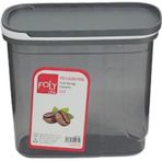 Foly Life Kilitli Kapaklı Hava Geçirmez Yemek Hazırlama saklama kutusu 1800ml, Yeniden Kullanılabilir Plastik Gıda Saklama Kabı, İstiflenebilir Mutfak Organizatör Kutuları, BPA İçermez ve Mikrodalga
