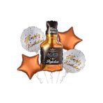 Folyo Balon Happy Birthday Perfection 5 'Li Set