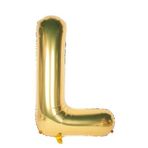 Folyo Balon L Harfi Helyum Balon 16 İnch (GOLD)