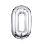 Folyo Balon O Harfi Helyum Balon 16 İnch (GÜMÜŞ)