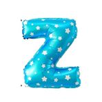 Folyo Balon Z Harfi Helyum Balon 16 İnch (MAVİ)