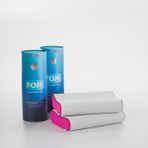 FOM 2'li Mini Flex Visco Çocuk Ve Seyahat Uyku Yastık Kampanyası, Ortopedik, 50 X 30 X 11/9, Fuşya - 50 x 30 cm