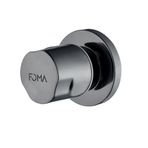Foma 511VSP 1/2 İnci Siyah Ankastre Stop Valf