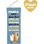 Fomilk BADEM SÜTÜ 200 ML X27 GLUTENSİZ BİTKİSEL BAZLI LAKTOZSUZ VEGAN