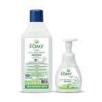 Fomy Doğal Köpük Sabun 1800 + 300 ml El Yüz Vücut Temizlik Köpük Seti