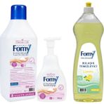 FOMY Hassas Cilt El Temizlik Köpüğü Seti + FOMY Elde Bulaşık Deterjanı