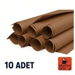 Fon Kartonu 10 Lu Kahverengi 50x70 Cm 1 Paket