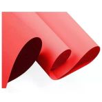 Fon Kartonu 50X70 Kırmızı 160 gr Rulo Şeklinde - 5 Adet