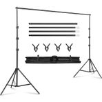 Fon Perde Tutucu Pvc Background Backdrop Çekim Standı Stand Bar (200x300cm 2x3mt 4 mandallı çantalı)