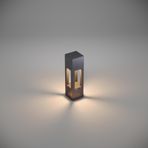 Fonelight Aka Alüminyum Yürüyüş Yolu Bollard Bahçe Aydınlatması 35 cm