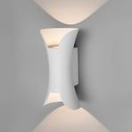 FoneLight Technologies Çift Yönlü İç ve Dış Mekan Aplik - Modern Bahçe Aplik - Alüminyum Duvar Aydınlatma Armatürü - Paslanmaz Toz ve Su Geçirmez Dekoratif Led Aplik (Beyaz)