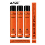 Fonex 3x400 ml Ac Class Ultra Strong Turuncu Saç Spreyi
