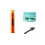 Fonex Morfose Ultra Strong Saç Spreyi 400 Ml + Briyantin 150 Ml + Gold Beauty Fön Fırçası Boncuklu