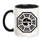 Fonhark - Dharma Initiative Lost TV Şovu Kupası, 325 ml Orijinal Kahve Kupası/Kupası