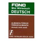 Fono Almanca Sözlük Mini