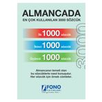 Fono Yayınları 10001 Almanca İlk 3000 Sözcük Kitap