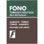 Fono Yayınları Almanca-Türkçe Okunuşlu Minik Sözlük