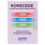Fono Yayınları Korece Ilk 3000 Sözcük
