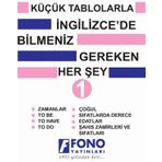 Fono Yayınları - Küçük Tablolarla İngilizcede Bilmeniz Gereken Her Şey
