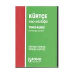 Fono Yayınları Kürtçe, Türkçe - Türkçe, Kürtçe Standart Sözlük (Cep Sözlüğü)